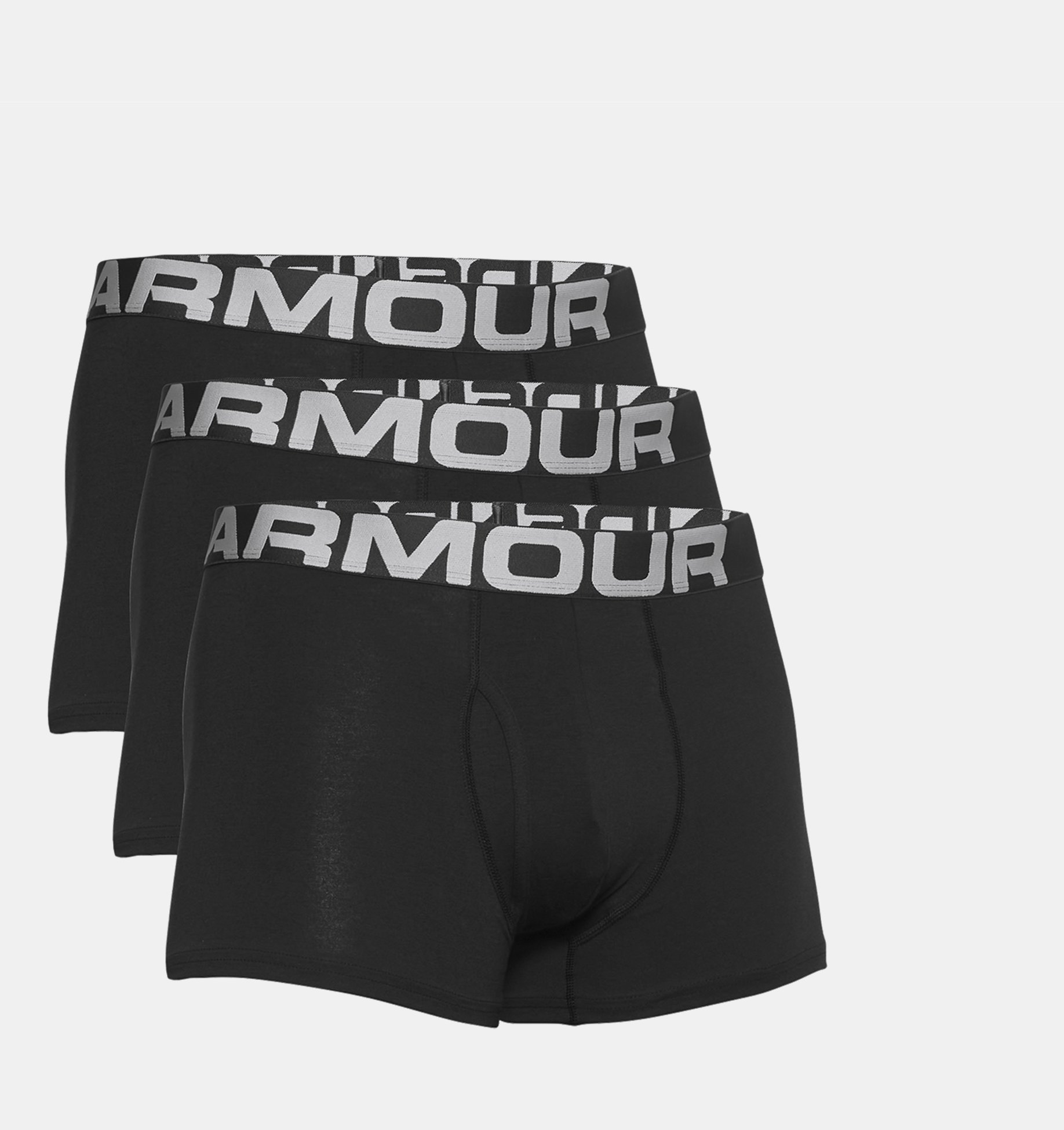 Under Armour Men's Charged Cotton® 15 cm Boxerjock® 3-Pack 